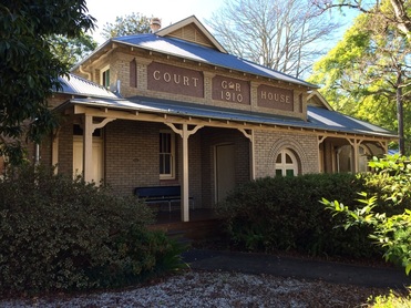 Courthouse at Bellingen near Coffs Harbour